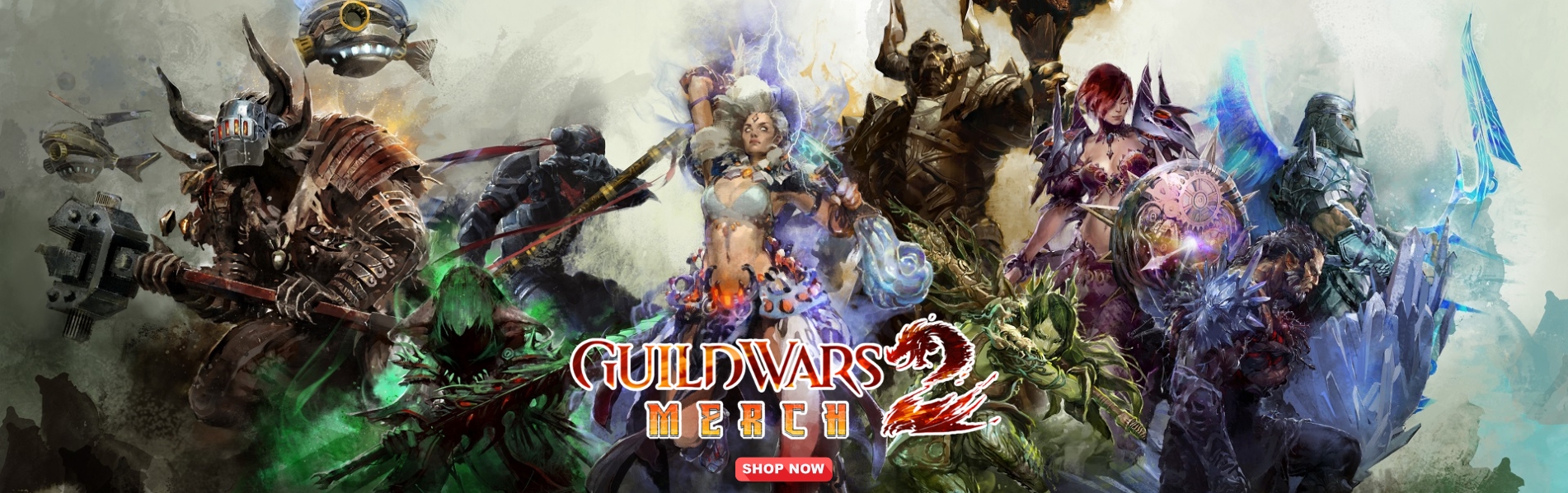 Guild Wars 2 Merch Banner - Guild Wars 2 Merch