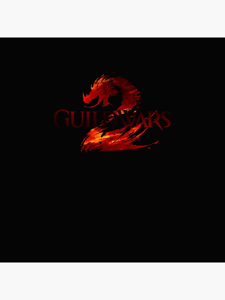 Guild Wars 2 Essential Logo Throw Pillow - Image 2