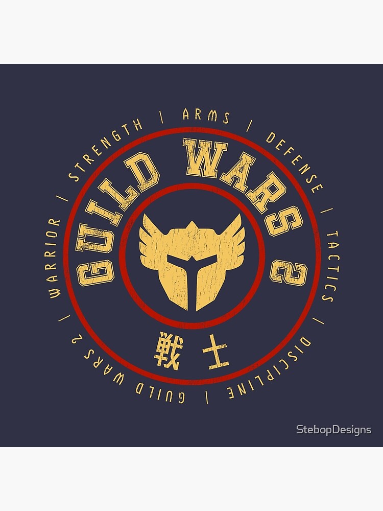 Guild Wars 2 Warrior Class Throw Pillow - Image 2