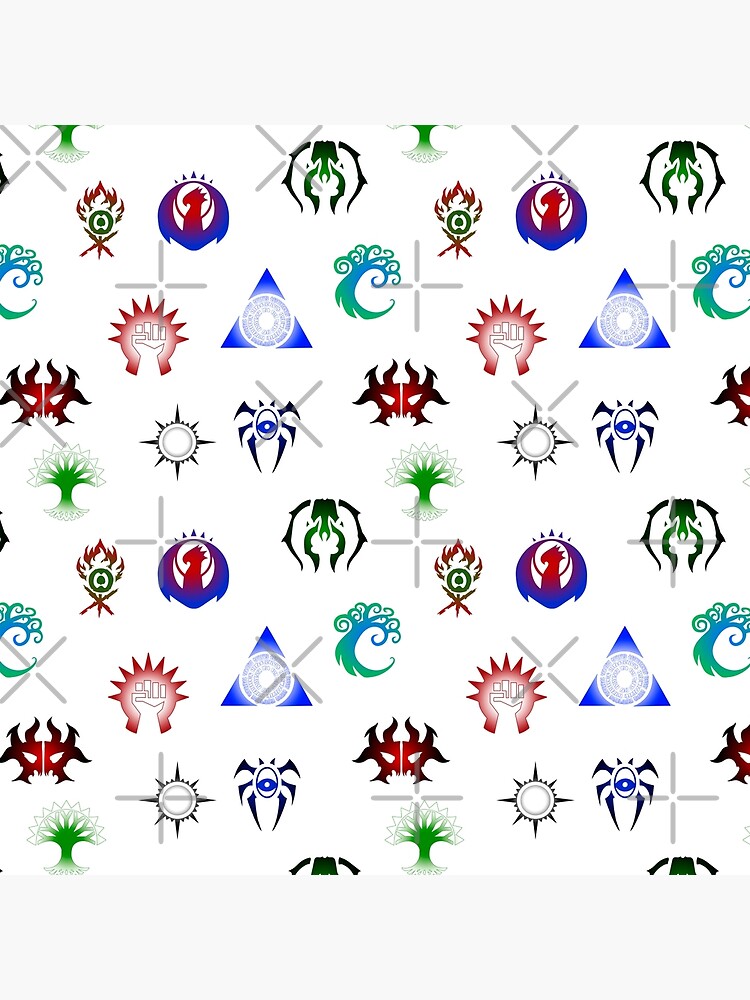 Guilds Of Ravnica Throw Pillow - Image 2