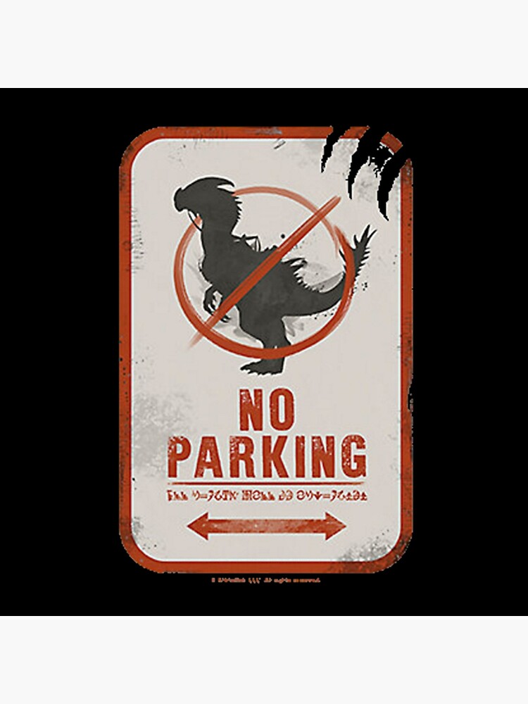 Guild Wars 2 No Mount Parking Throw Pillow - Image 2