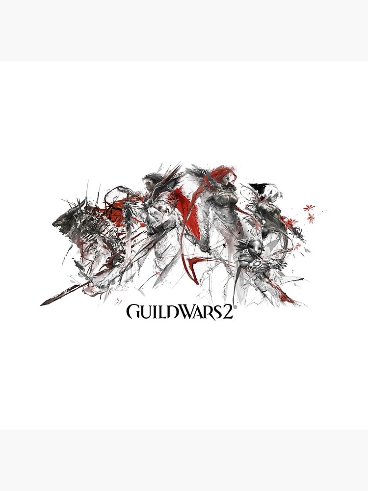 Guild Wars 2 Dragon Emblem Throw Pillow - Image 2