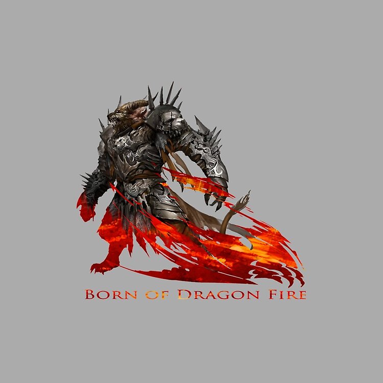 Guild Wars 2 Born Of Dragon Fire Tote Bag - Image 2