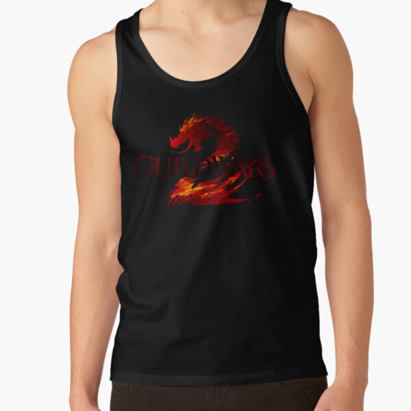 Guild Wars 2 Minimalist Logo Tank Top - Image 2
