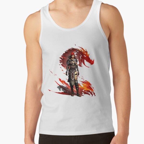Guild Wars 2 Catmander Funny Tank Top