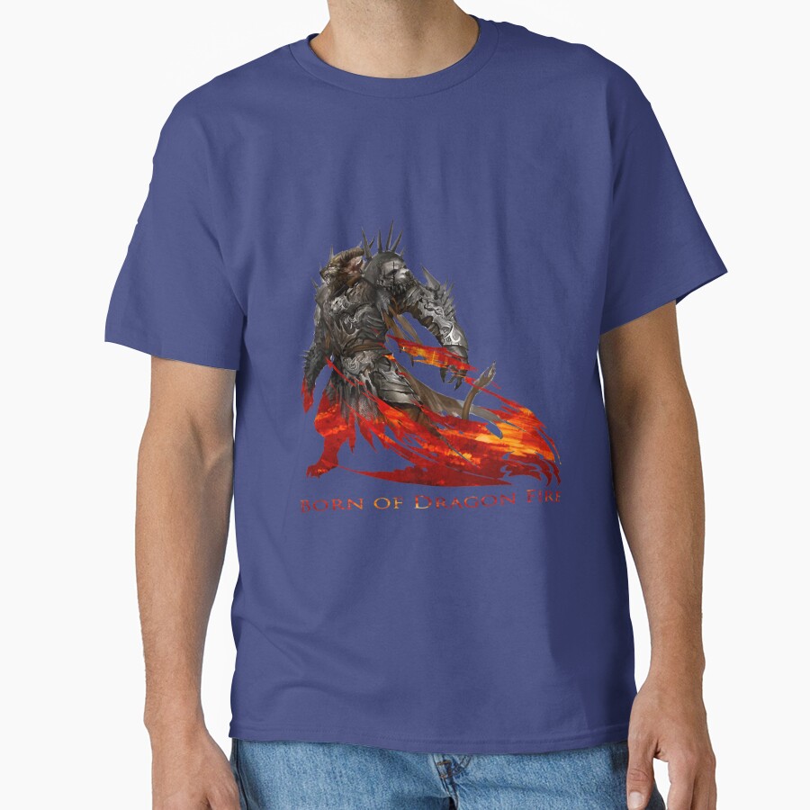 Guild Wars 2 Born Of Dragon Fire T-shirt - Image 4