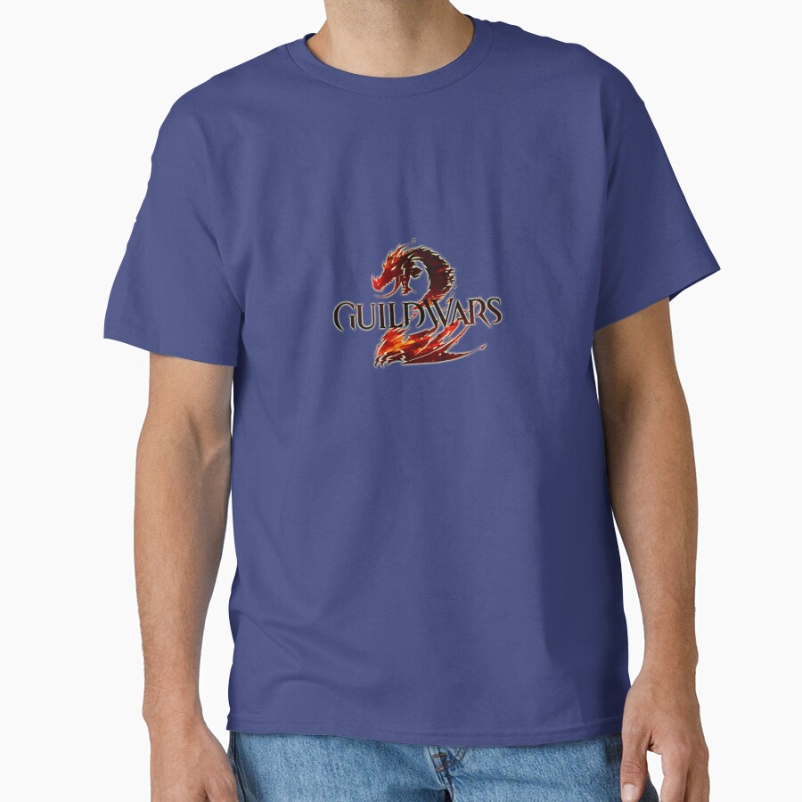 Guild Wars 2 Dragon Logo T-shirt - Image 4