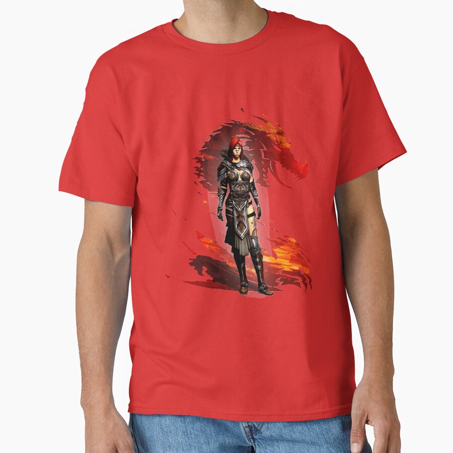 Guild Wars 2 Catmander Funny T-shirt - Image 5