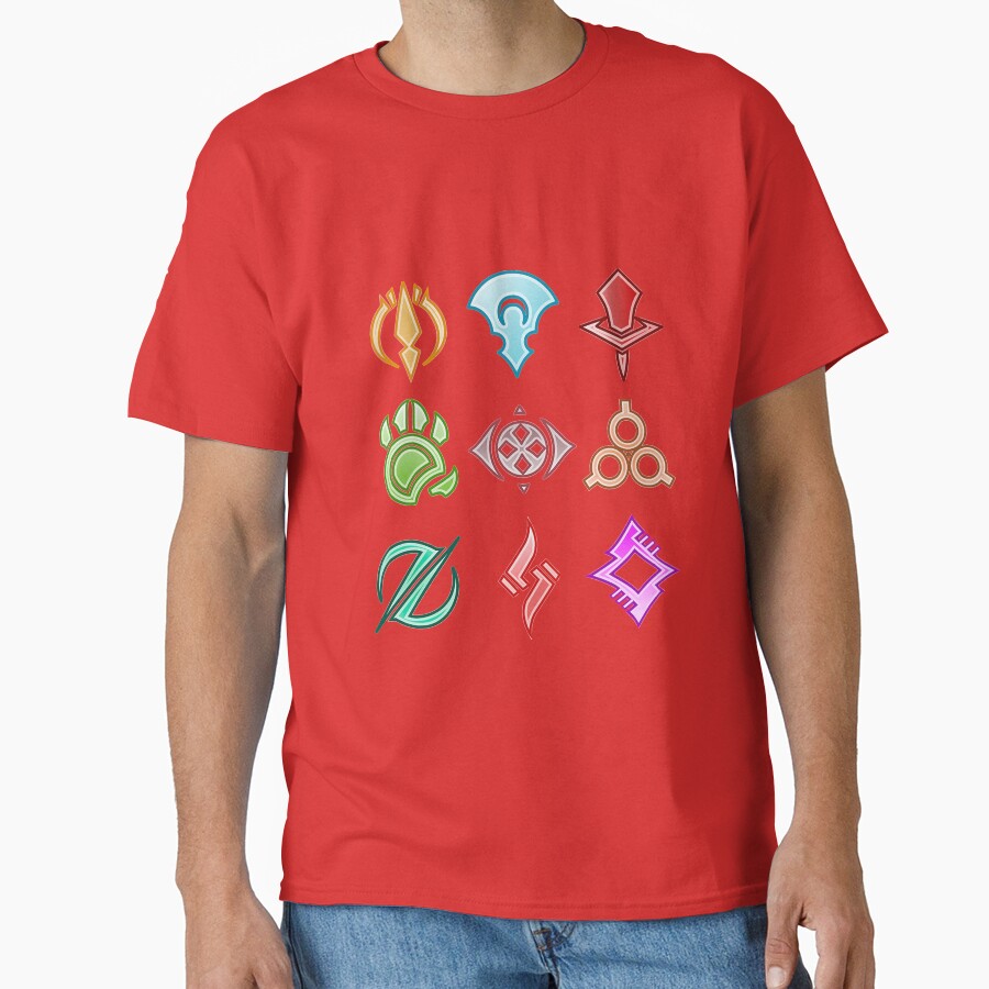 Guild Wars 2 Elite Specializations Collection T-shirt