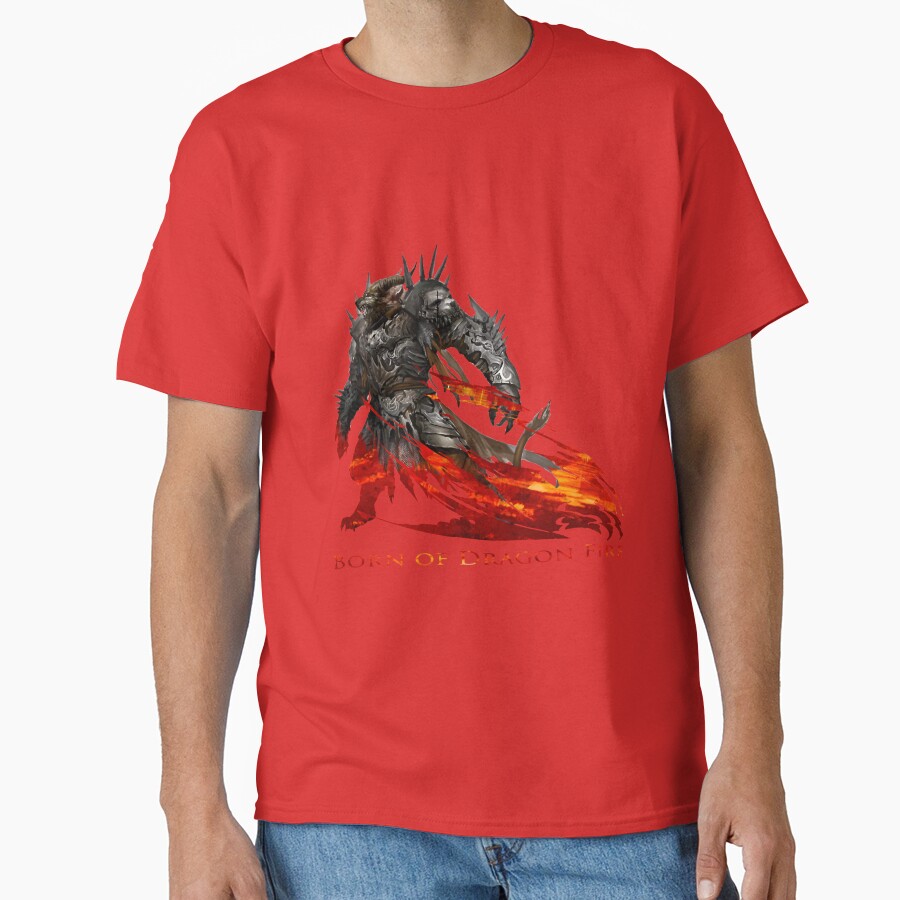 Guild Wars 2 Born Of Dragon Fire T-shirt - Image 5