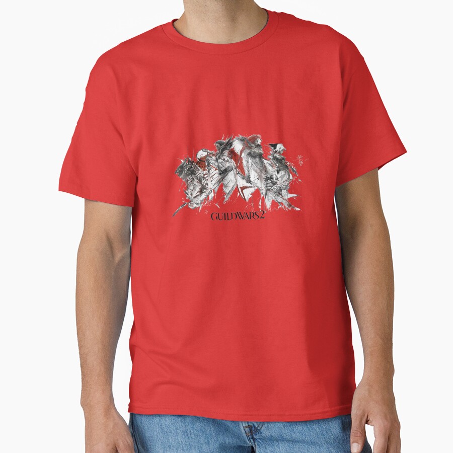 Guild Wars 2 Dragon Emblem T-shirt - Image 5