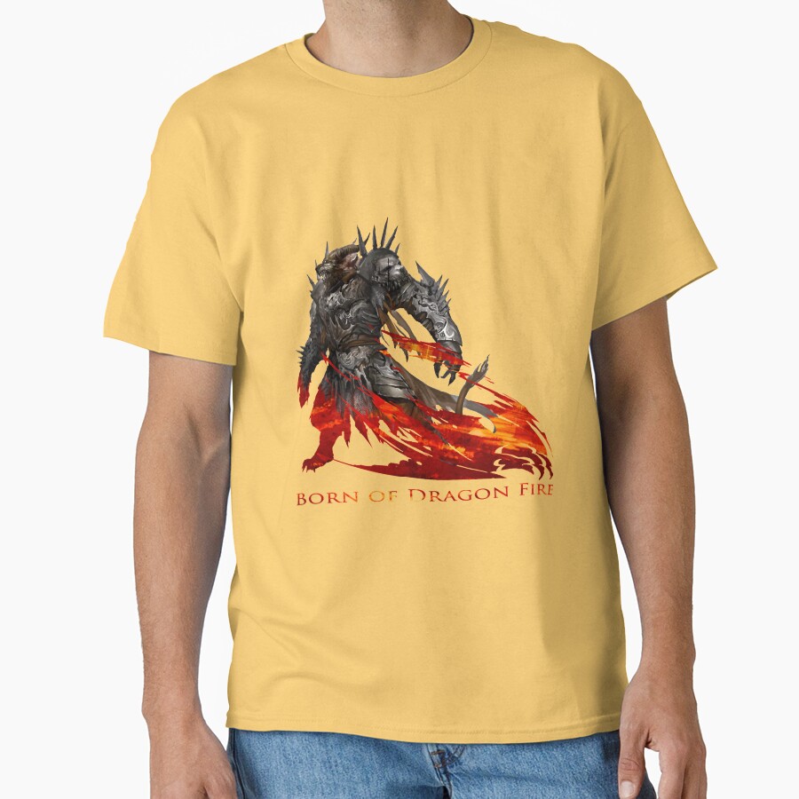 Guild Wars 2 Born Of Dragon Fire T-shirt - Image 6