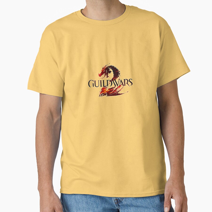 Guild Wars 2 Dragon Logo T-shirt - Image 6