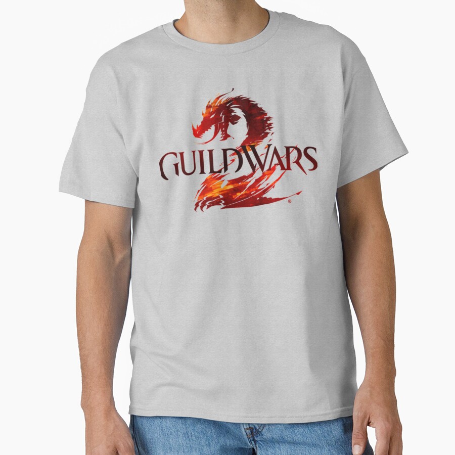 Guild Wars 2 Minimalist Logo T-shirt - Image 3