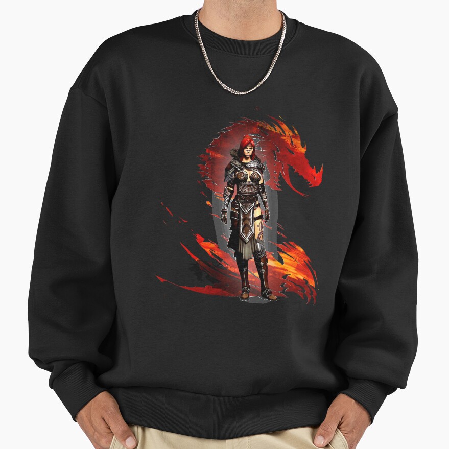 Guild Wars 2 Catmander Funny Sweatshirt - Image 2