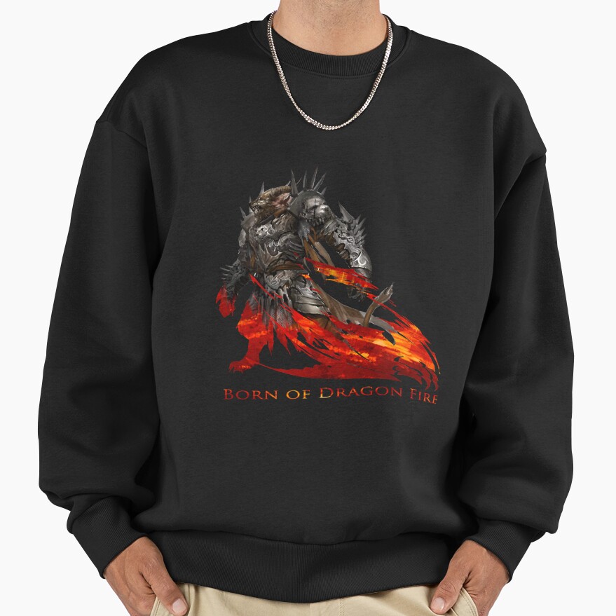 Guild Wars 2 Born Of Dragon Fire Sweatshirt - Image 2
