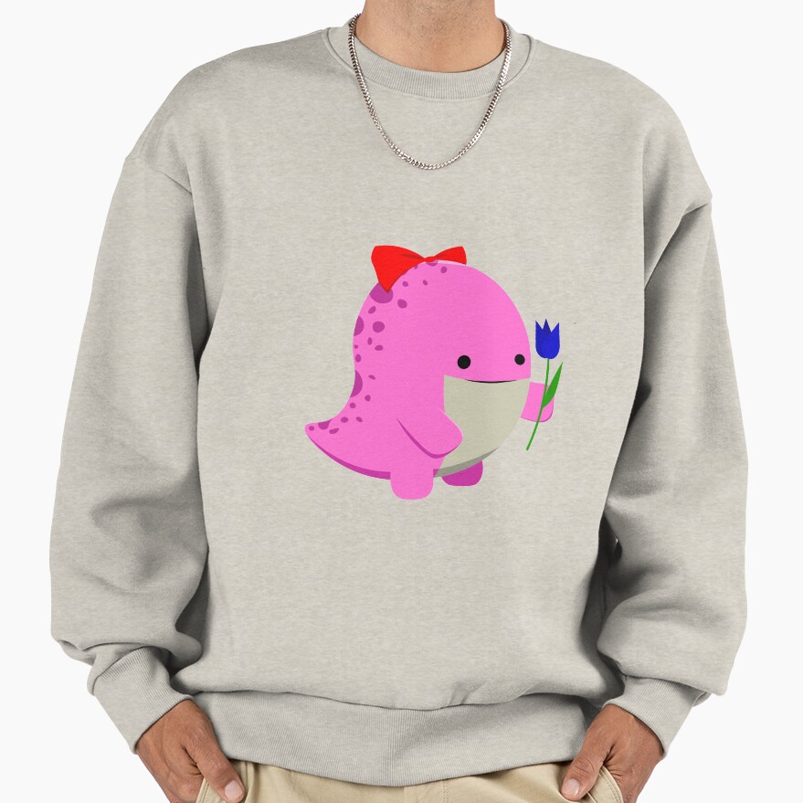 Guild Wars 2 Pink Quaggan Sweatshirt - Image 3