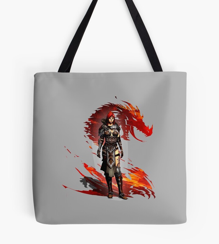 Guild Wars 2 Catmander Funny Tote Bag