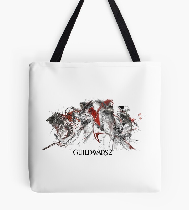 Guild Wars 2 Dragon Emblem Tote Bag