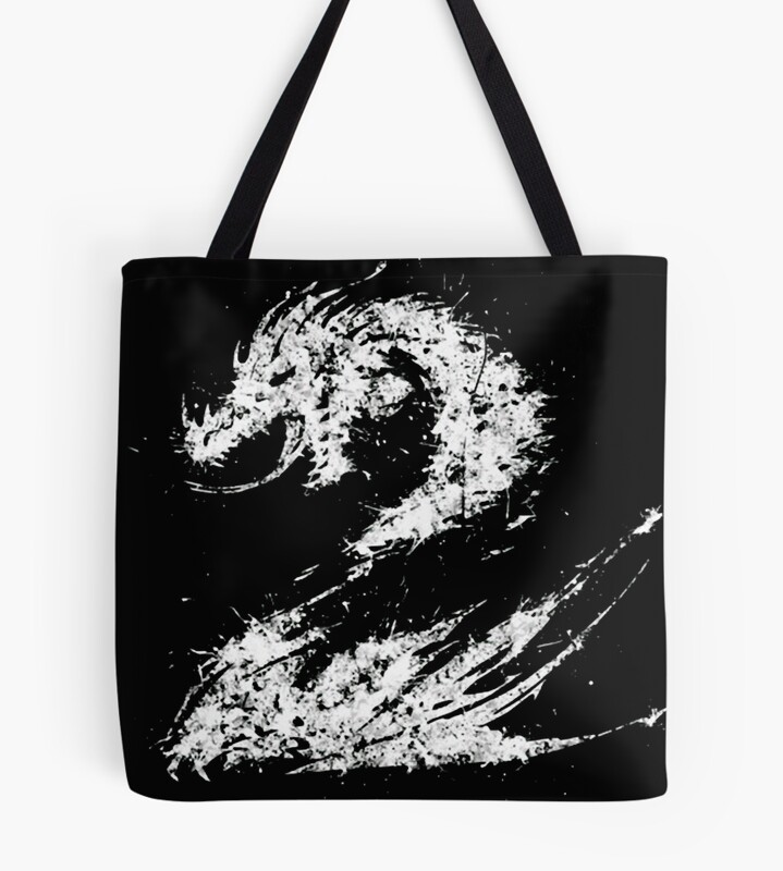 Guild Wars 2 Dragon Crest Tote Bag