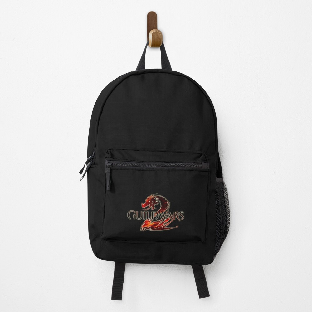 Guild Wars 2 Logo Dragon Essential T Shirt Backpack