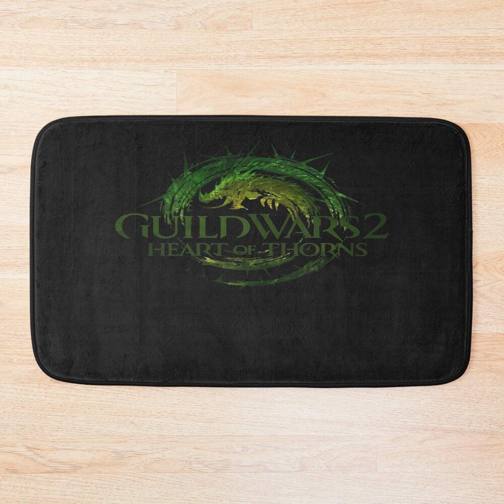 Guild Wars 2 Heart Of Thorns Logo Bath Mat