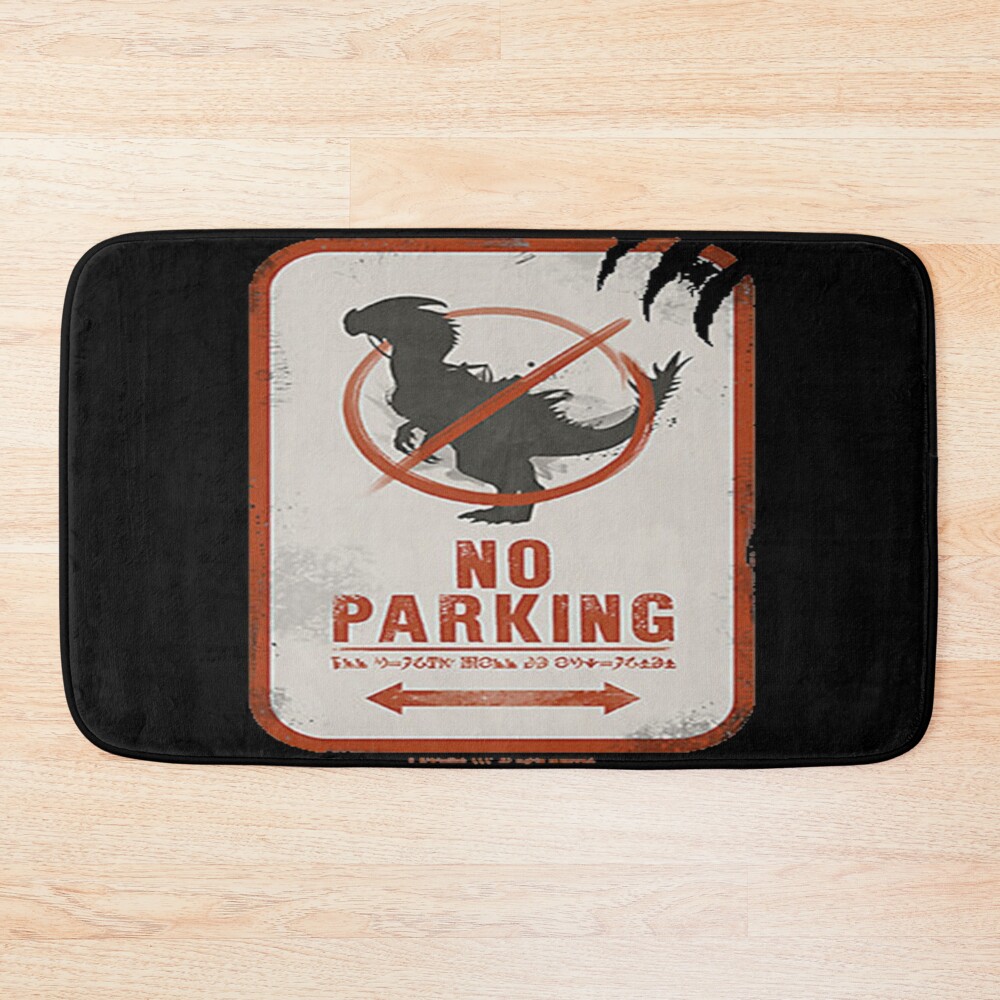 Guild Wars 2 No Mount Parking Bath Mat