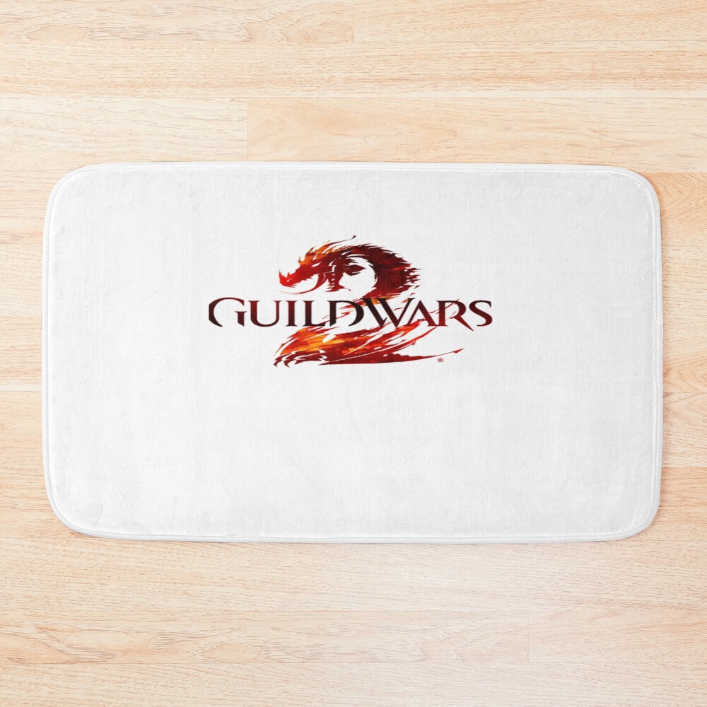 Guild Wars 2 Minimalist Logo Bath Mat