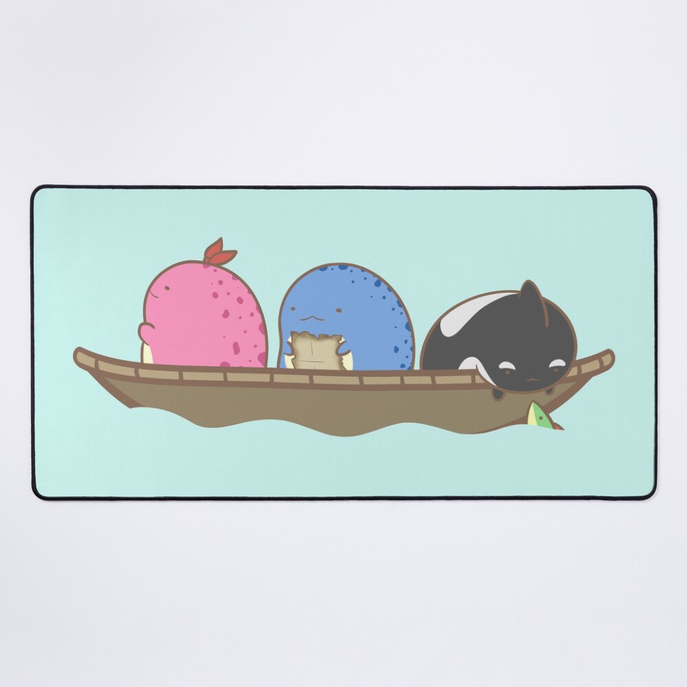 Guild Wars 2 Quaggans In A Boat Mouse Pad