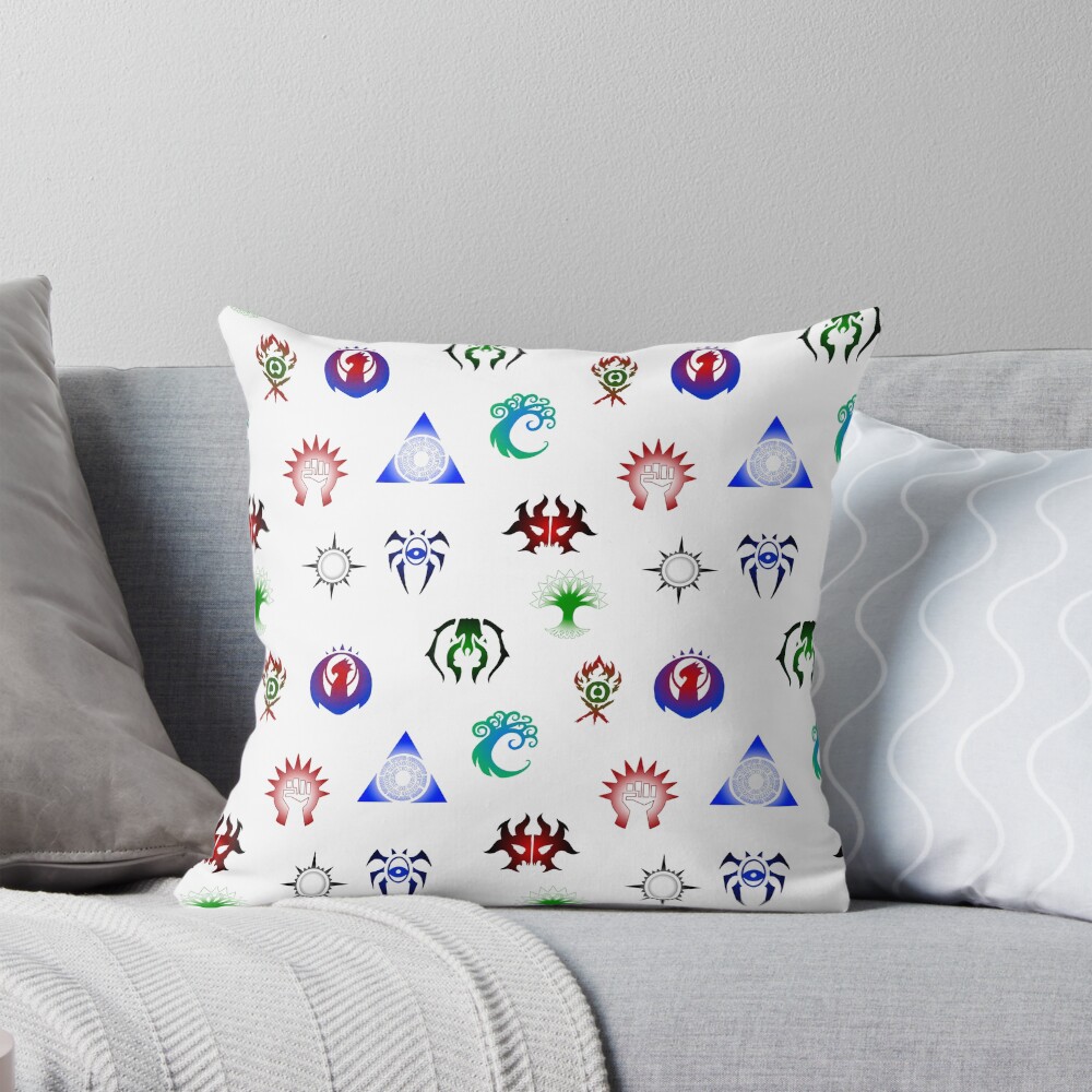 Guilds Of Ravnica Throw Pillow