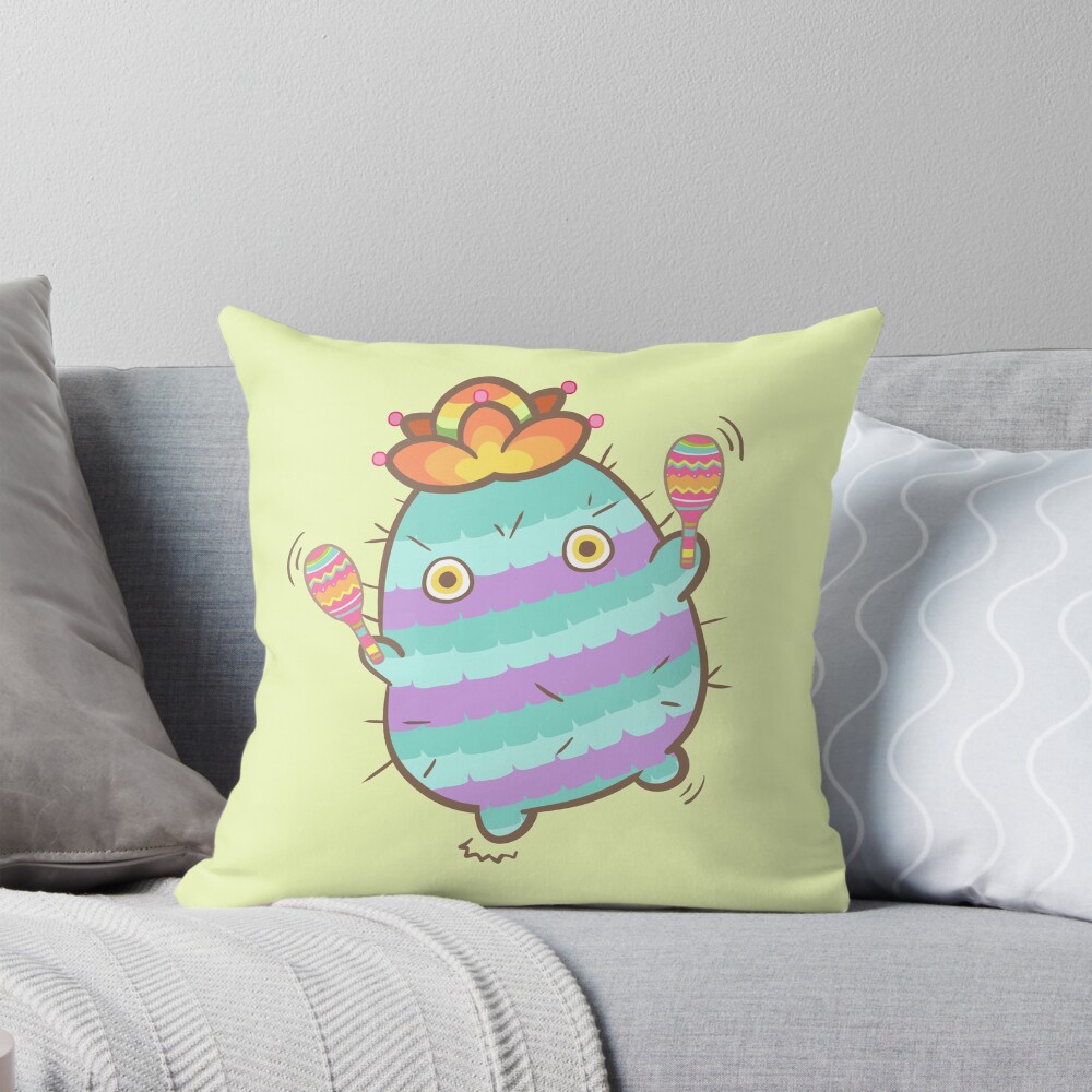 Guild Wars 2 Piñata Choya Throw Pillow