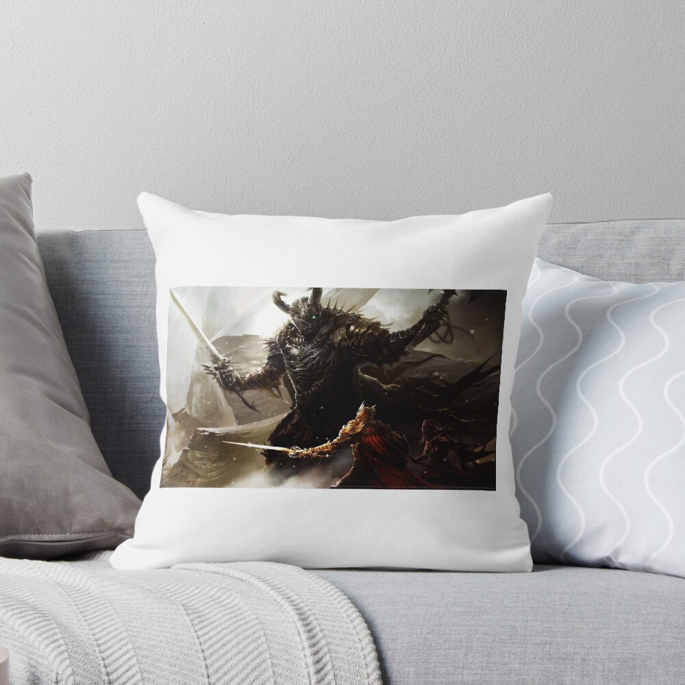 Guild Wars 2 Tyria Legacy Throw Pillow