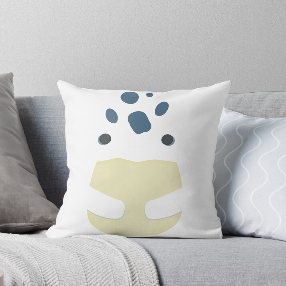 Guild Wars 2 Quaggan Throw Pillow